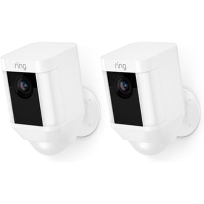Ring Batterij Spotlight Wit Duo