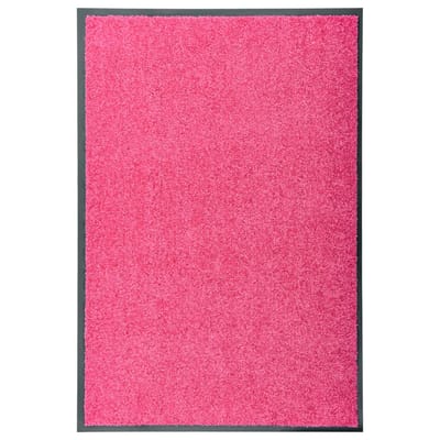 vidaXL - Deurmat - wasbaar - 60x90 - cm - roze