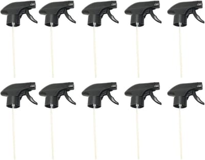 Spuitflessen mondstuk - Venster vacuüm sproeiers - Efficiënt ramen wassen - Precisie pasvorm ontwerp - 10 stuks - Zoals afgebeeld