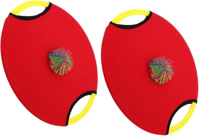 Vangspel Set - Balspel - Buiten Spelen - Sensorische Training - 35.8 cm - Rood