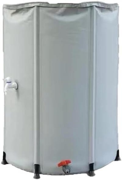 Draagbare Wateropslag Tank - Regenton Opvouwbaar - Tuin Water Opvangen - Efficiënte Filtratie Gaas - 50L - 1000L - Groen
