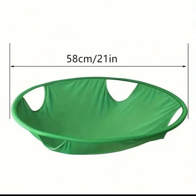 Panier à Linge Portable Panier de Rangement Pliable pour Vêtements Panier à Linge Collecteur de Linge vert