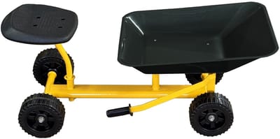 Talen Tools - Zandauto - Voor kinderen - Op wielen - Kiepbaar - Metaal