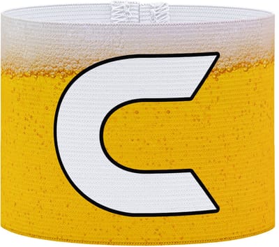 Aanvoerdersband - Bier - Senior