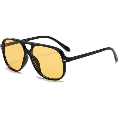 Lunettes de Soleil Pilote Colorées Vintage pour Conduire Dehors Lunettes Dame Homme Femmes Hommes Tendance Vintage Lunettes de Soleil Designer UV400