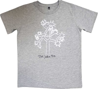 U2 - Joshua Tree 2017 Kinder Tshirt - Grijs