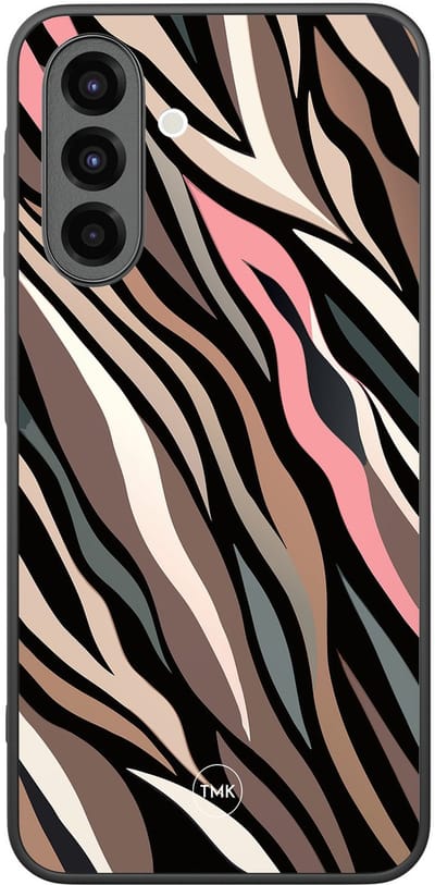 Hoesje geschikt voor Samsung Galaxy A26 - Wild stripes - Multi - TPU case - Gestreept - Hardcase zwart telefoonhoesje