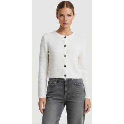 Comma  Cardigan White Größe: 46 | Cardigans Outlet | Damen | Weiß