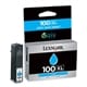 Lexmark 100XL (14N1069E) Inktcartridge Cyaan Hoge capaciteit