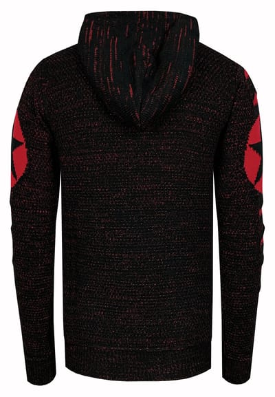 Grof gebreide hoodie