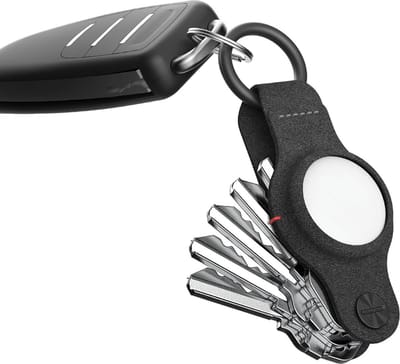 KeySmart Air Compact Key Holder Black