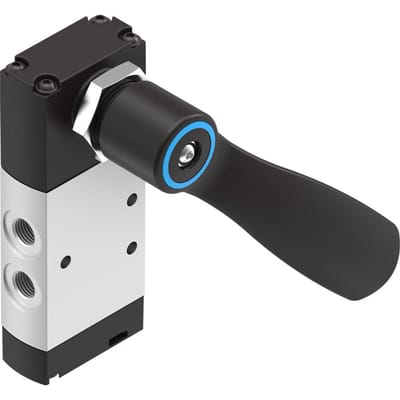 Festo 5/2 Monostabiele Handbedieningsklep G1/8 750L/Min -0.95 - 10Bar/-14 - 145Psi - 4165855