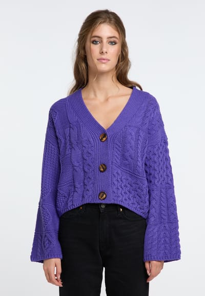 IZIA Cropped Cardigan gaya