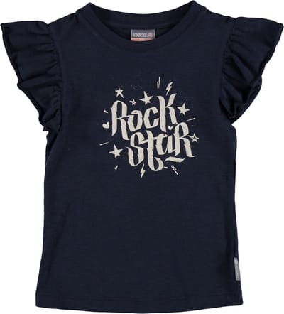 Vinrose meisjes t-shirt rockstar - maat 110/116