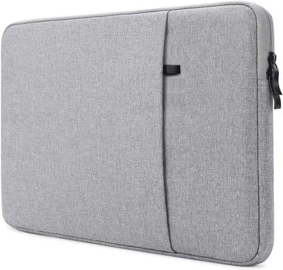 Ntech - Hoes Geschikt voor MacBook Neo Hoes Sleeve Spatwater proof Grijs - Mabook Neo 13 hoes met handvat & ruimte voor accessoires - Hoes Geschikt voor Macbook Neo (A18 Pro) M5 hoes - Hoes Geschikt voor Macbook Neo M5 2026 case