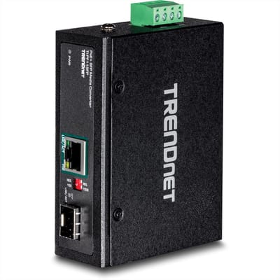 TrendNet 21.22.1324 TI-PF11SFP Netwerk mediaconverter behuizing 1000 MBit/s PoE-functie