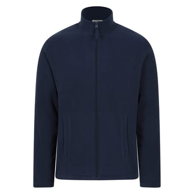 Mountain Warehouse Heren Raso Full Zip Fleece Top (Marine)
