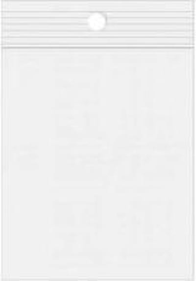 Gripzakken 23x30,5cm PE 100 micron (100 stuks) | ziplock | gripzak | ziplock zakken | ziplock zakjes