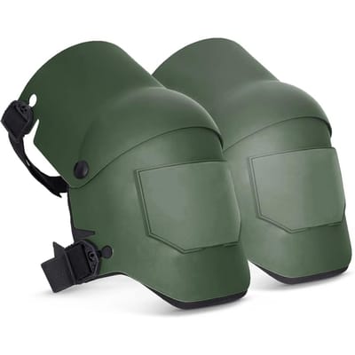 1 paire de genouillères Brace Genou Protecteur Durabilité Équipement avec Mousse Épaisse Confortable pour le Jardinage et les Activités Extérieures Genouillère (Green,XS（old）) vert