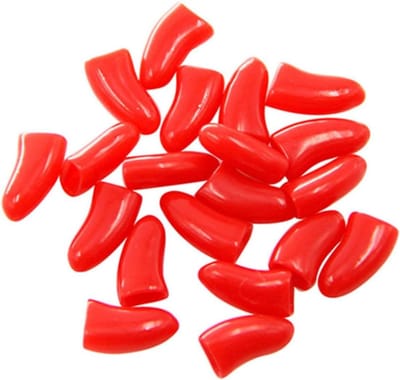 Katten nagelkapjes - Poot beschermers - Meubels beschermen - Zacht siliconen materiaal - 7 sets - Willekeurige kleur