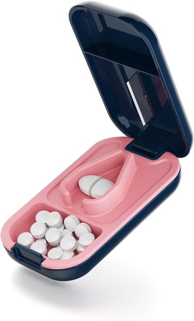 Tabletverdeler voor kleine tablets en grote pillen, pillenscheider, tablet snijder en pillenverdeler voor nauwkeurig doseren