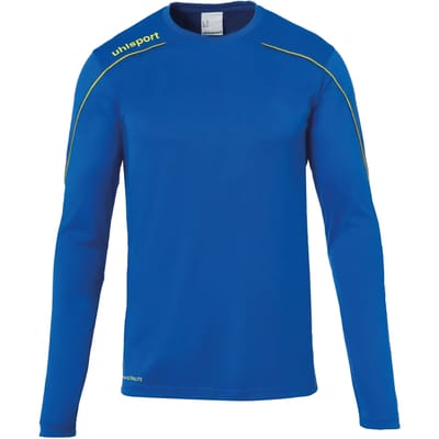 Uhlsport Stream 22 Voetbalshirt Lange Mouw Kinderen - Royal / Wit | Maat: 140