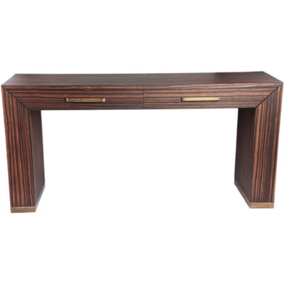 PTMD - Bijzettafel Tiess - Bruin - 165x45x81cm