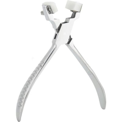 Roestvrijstalen Brillen Brilmontuur Verstel Tang Bril Reparatie Gereedschap Accessoires white