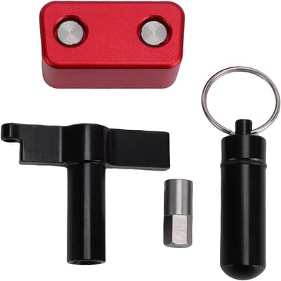 Universele OBD2 Poort Slot met Sleutel, Metalen Anti-diefstal Beveiliging voor Auto's, Inclusief Verwijdertool en Immobilizer Bescherming