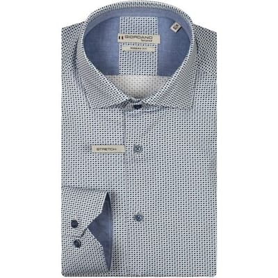 Giordano Overhemd Maggiore Allover Mini Abstract Graphic Pattern Navy-Multi / male
