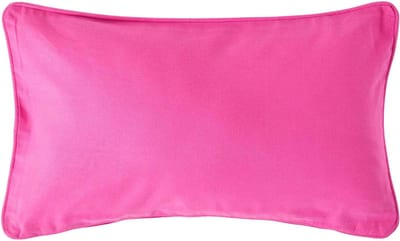 Homescapes roze katoenen kussenhoes, 30 x 50 cm