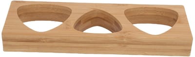 Dailygoods- Onigiri Maker Duurzaam Hout - Musubi Persvorm - Rijstballenmaker - Handgemaakt - Triple Cavity Mold - Voor Thuis DIY Maaltijdbereiding