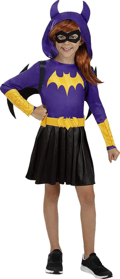 FUNIDELIA Batgirl Superhero Girls DC Kostuum - Maat: 97 - 104 cm