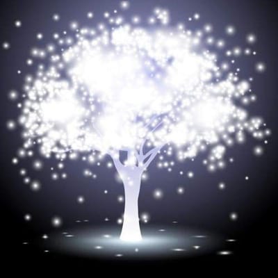 Diamant peinture adultes broderie arbre de lumières diamant broderie strass peinture diamant 30x30CM white