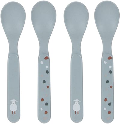 Lässig Tiny Farmer Sheep / Goose Lepel Set Blue