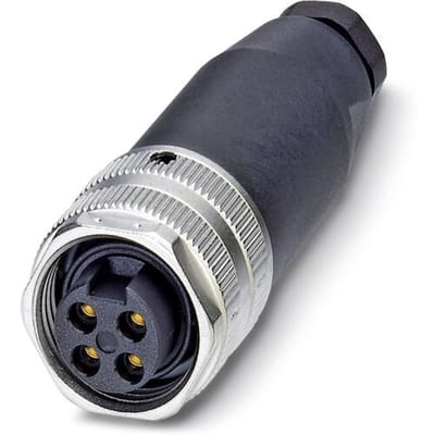 Phoenix Contact 1521342 Sensor/actuator connector, niet geassembleerd 7/8 Aantal polen (sensoren): 4 Bus, recht 1 stuk(s)