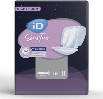 iD Sensitive Form Maxi Night - 1 pak van 30 stuks