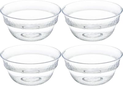Secret de Gourmet - Kommetjes/Schaaltjes - kunststof - D13 cm - Set 8x