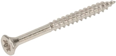 Radix Torx 20 Spaanplaatschroef - Platkop + Snijpunt - 3,5 x 40mm/24 - RVS - Deeldraad (200 stuks)