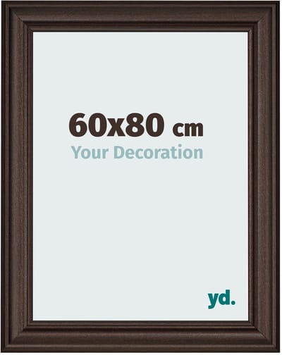 Your Decoration - Fotolijst 60x80 cm - MDF - Eiken Donker - Lazio