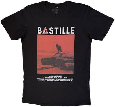 Bastille - Bad Blood Wolf Heren Tshirt - S - Zwart