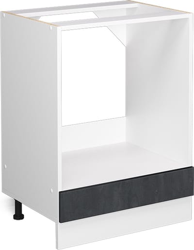 Vicco R-Line Ovenombouwkast – 60 cm WB Antraciet Zwart beton