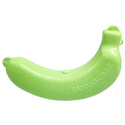 Banaan Opbergdoos voor Buitenreizen Schattige Banaan Hoes Beschermer Doos Container Reis Buiten Lunch Fruit Opbergdoos Houder