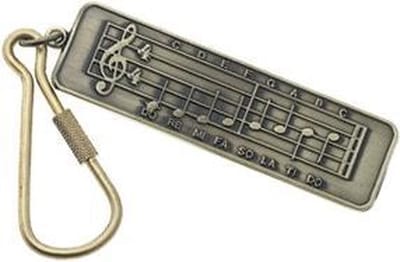 Sleutelhanger muziekbalk