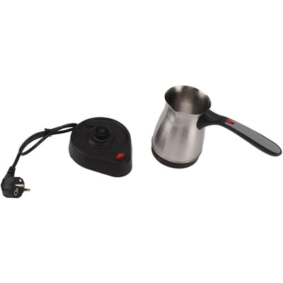 500ml 600W Turkse Koffiezetmachine met Opvouwbare Anti-Verbrandingshandgreep   Elektrische Turkse Koffie L(for 6.5-9kg) black