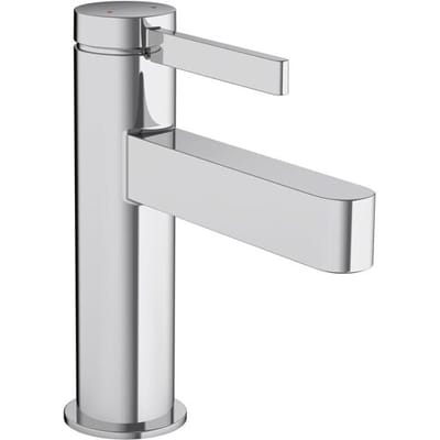 Hansgrohe Finoris single lever basin mixer 100 with push-open waste 76010000
