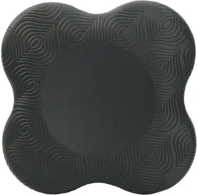 Yoga Knie Kussen - Kniemat - Kussen - Knee Pads - Kniestukken - Kniebeschermers - Sport - Fitness - Workout - Pilates - Zwart - ATHLIX