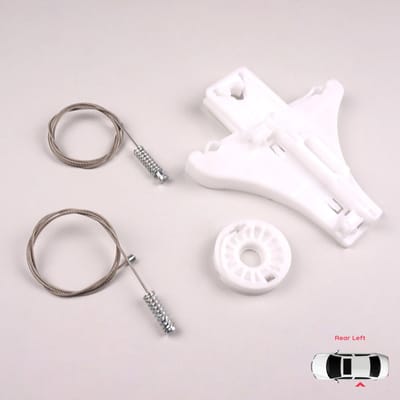 BWR620 Elektrische Raammechanisme Reparatieset Achterdeur Links voor VW Golf MK4 1997-2006 Jetta Bora A4 1J 1998-2006 4/5 Deurs 1J4839461