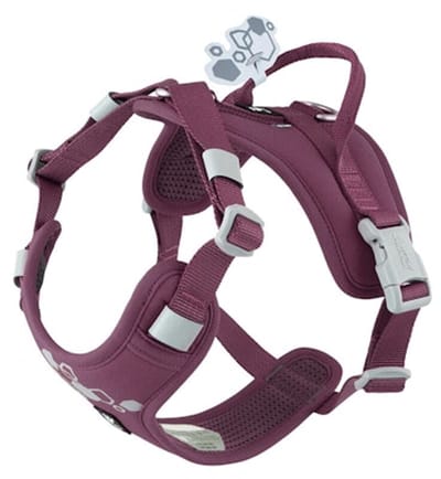 Hurtta Weekend Warrior Eco Harness 2 - Eggplant - 45-60 cm