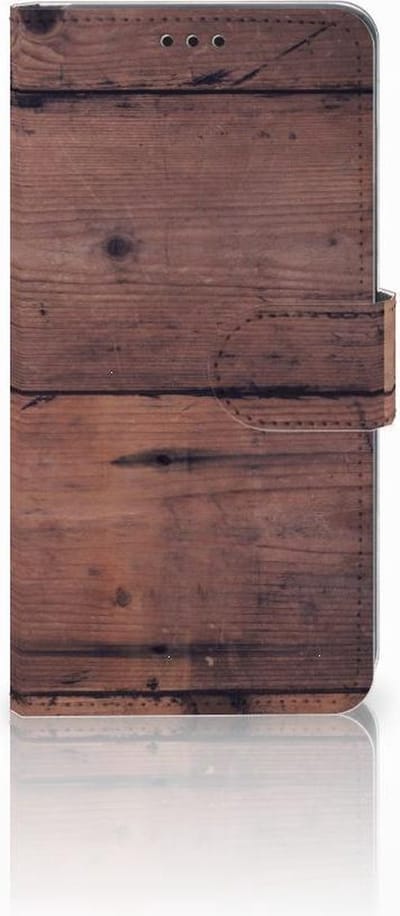 Samsung Galaxy S10 Book Style Case Old Wood